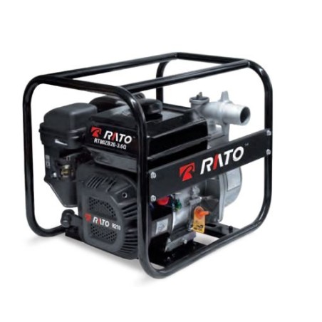 Motopompe RATO RT80 avec moteur à essence R210 4 temps 212 cc auto-amorçant | Newgardenmac.com