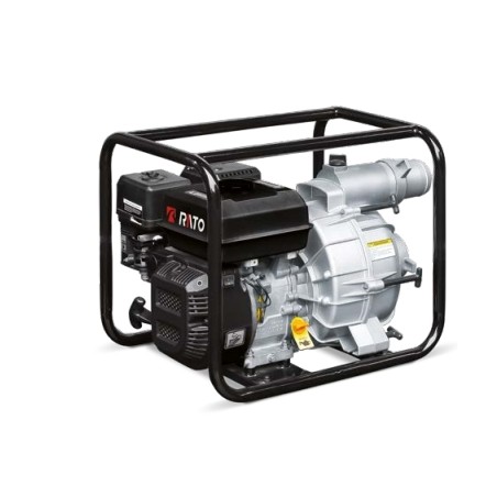 Motopompe auto-amorçante RATO RT80NB20 avec moteur à essence R300 4 temps 301 cc | Newgardenmac.com