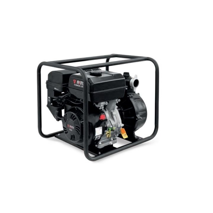Motobomba autoaspirante RATO RT80WB26 con motor de gasolina R210 4 tiempos 212 cc | Newgardenmac.com