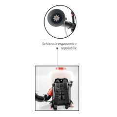 Pulverizador de mochila ATK 42 KONTINKY Motor de 2 tiempos 42 cc monocilíndrico depósito 14 L | Newgardenmac.com