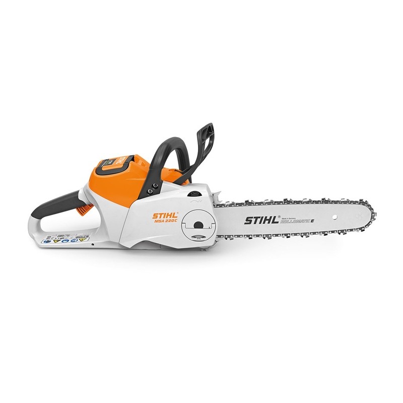 STIHL MSA 220 C-B cordless chainsaw 36V cut without battery and charger