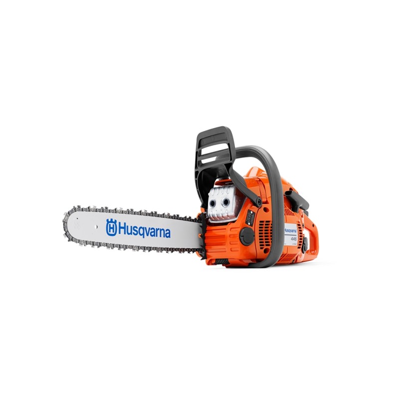 HUSQVARNA 445 II 46 cc tronçonneuse à essence 40 cm de barre .325" pas de chaîne