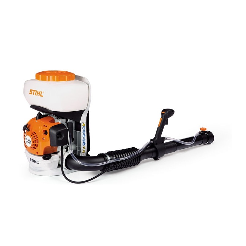 STIHL SR 200 27.2 cc sprayer height up to 2.5 m capacity 10 l