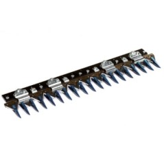 Barra de corte con dientes semi-finos 1,27 m motocultor NIBBI BRIK 5 S - KAM 4 | Newgardenmac.com