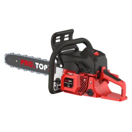 PRO.TOP T-410 tronçonneuse à essence F-MIX moteur 2 temps 40.2 cc guide 40 cm | Newgardenmac.com