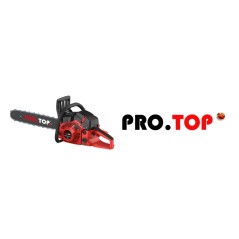 Benzin-Kettensäge PRO.TOP T-450 2-Takt-Motor 45 ccm 45 cm Schiene 1,3 mm Kette | Newgardenmac.com