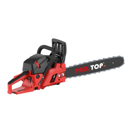 Tronçonneuse à essence PRO.TOP T-450 moteur 2 temps 45 cc 45 cm guide-chaîne 1,3 mm