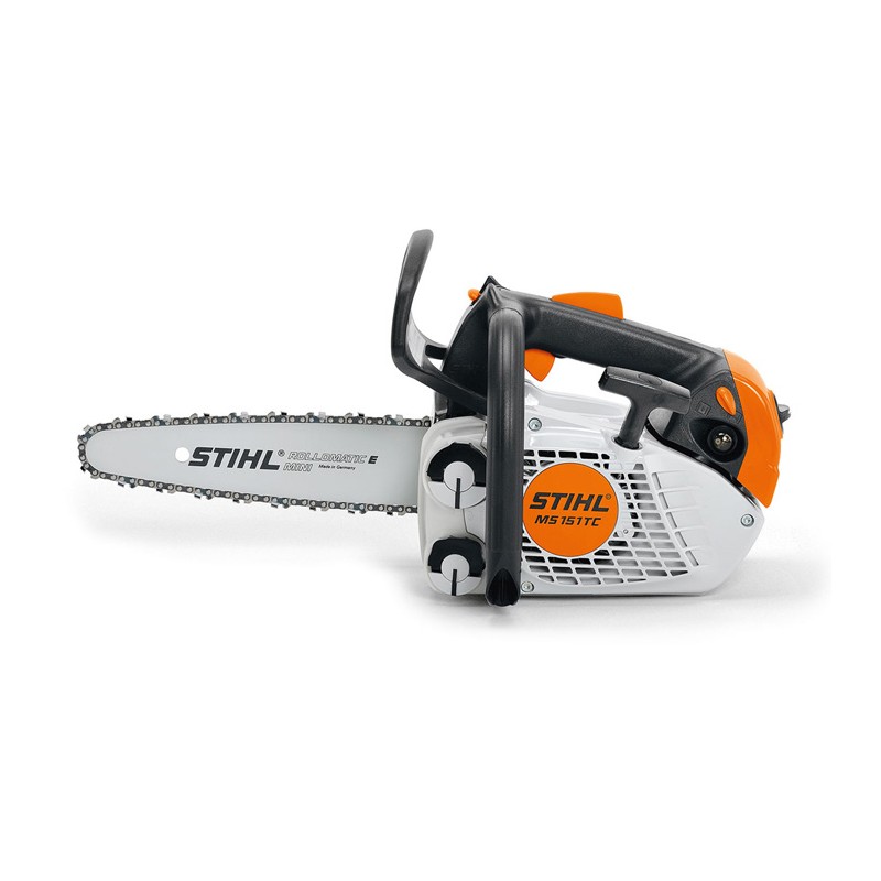 Motosierra de gasolina STIHL MS 151 TC-E 23,6 cc con espada y funda de espada