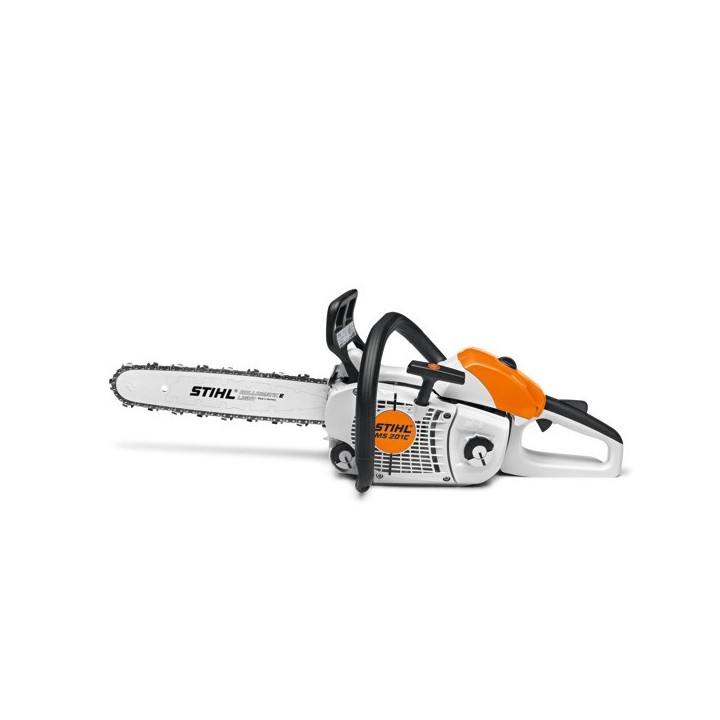 STIHL MS 201 C-M Tronçonneuse à essence avec guide-chaîne 35cm - 40cm et capot de protection du guide-chaîne | Newgardenmac.com