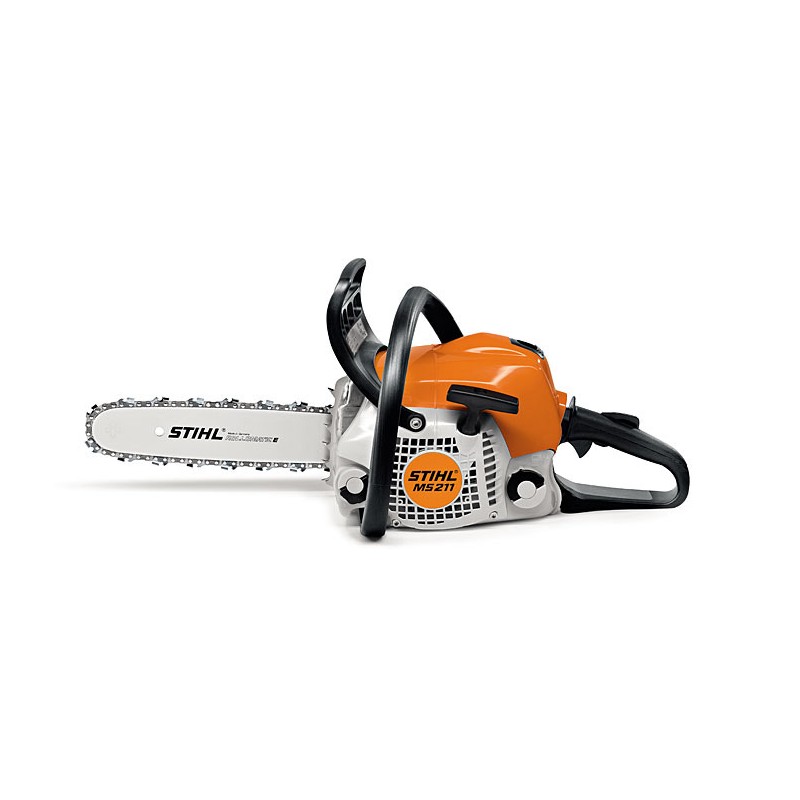 STIHL MS 211 35.2 cc avec guide-chaîne et capot de protection