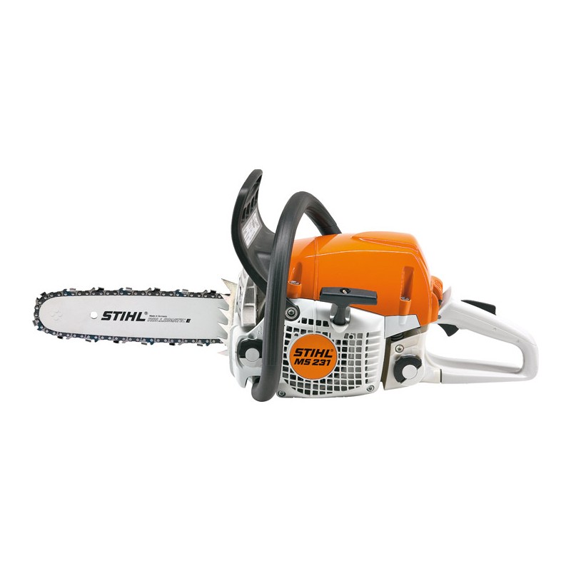 STIHL MS 231 42.6 cc avec guide-chaîne et capot de protection