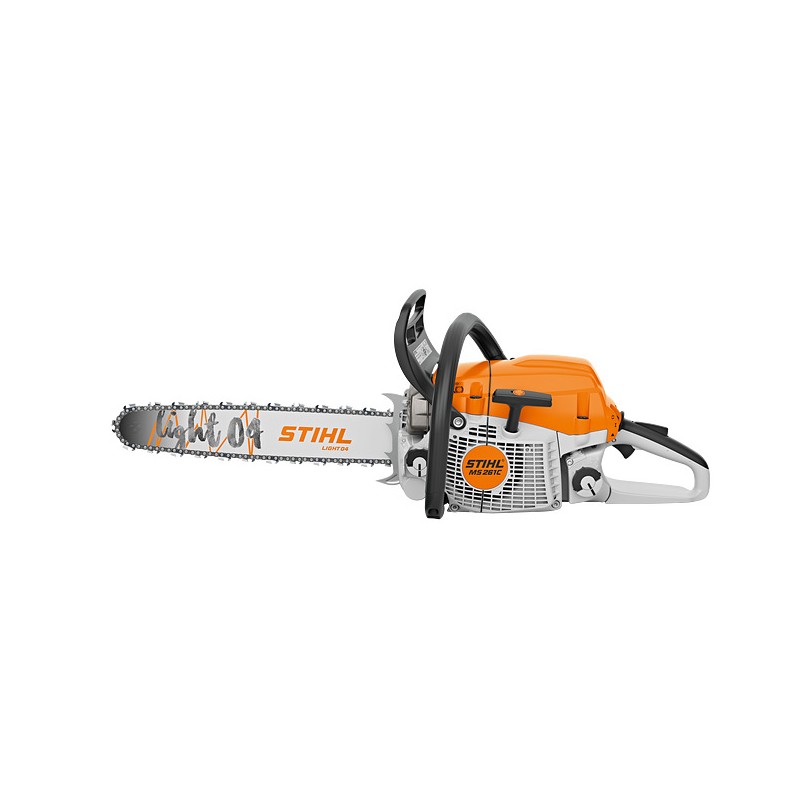 Motosierra de gasolina STIHL MS 261C-BM con barra de cadena de 40 cm - 45 cm y funda de barra