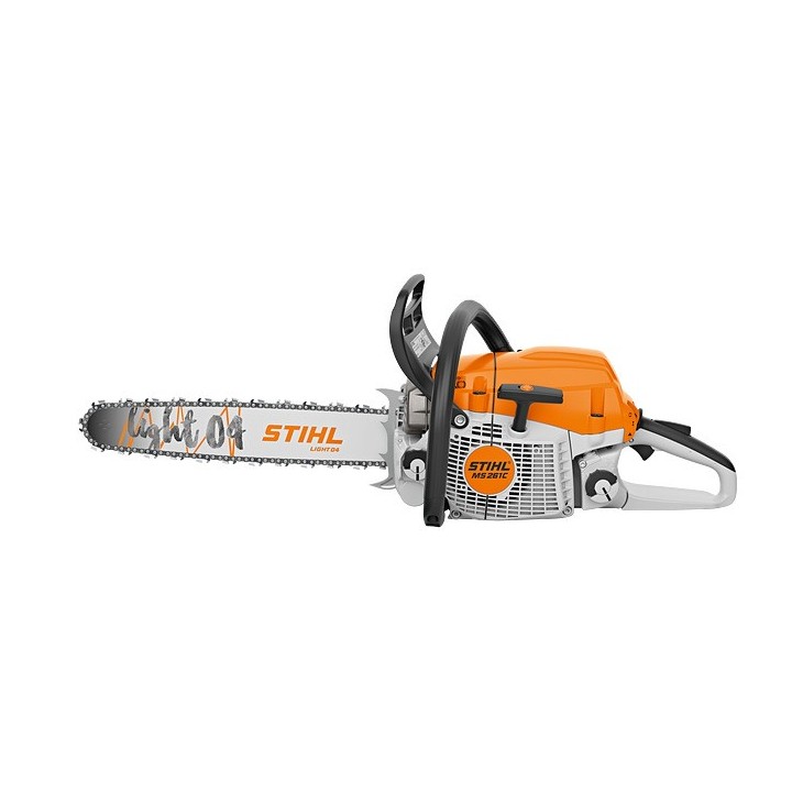 STIHL MS 261C-BM tronçonneuse à essence avec guide-chaîne 40 cm - 45 cm et housse de guide-chaîne | Newgardenmac.com
