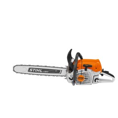 Motosierra de gasolina STIHL MS 462 C-M 72 cc con barra de cadena y funda de barra