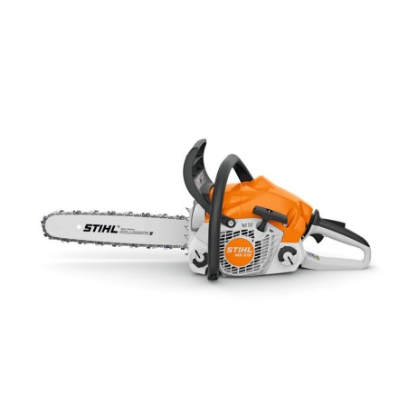 STIHL MS212 39 ccm Benzin-Motorsäge mit Kettenschiene und Schienendeckel | Newgardenmac.com