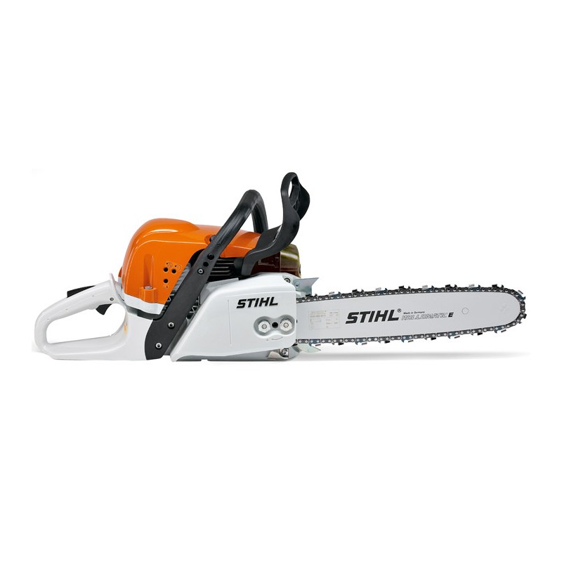 STIHL MS311 59.0 cc petrol chainsaw with chain bar and bar cover