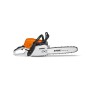 Motosierra de gasolina STIHL MS391 64 cc con barra de cadena y funda de barra