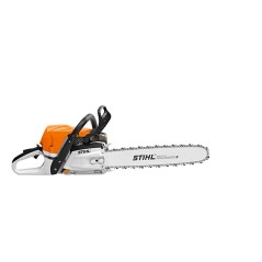 STIHL MS400C-M tronçonneuse à essence avec guide-chaîne 45cm - 50cm et capot de protection du guide-chaîne