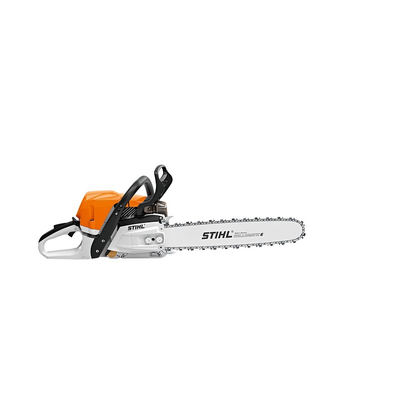 STIHL MS400C-M Benzin-Motorsäge mit 45cm - 50cm Kettenschiene und Schienendeckel