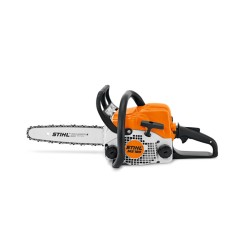 Motosierra profesional STIHL MS180 31,8 cc con barra de cadena y funda de barra