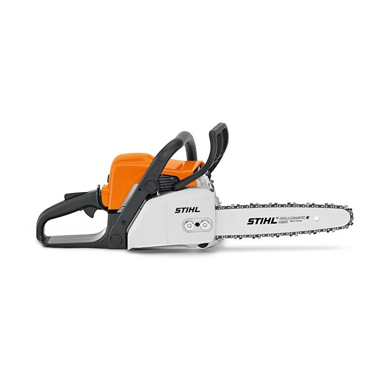 STIHL MS180 31.8 cc professional chainsaw with chain bar and bar cover