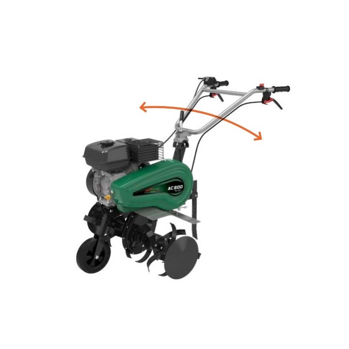Motozappa ACTIVE AC 600 196 cc ampiezza lavoro 60-90 cm | Newgardenmac.com