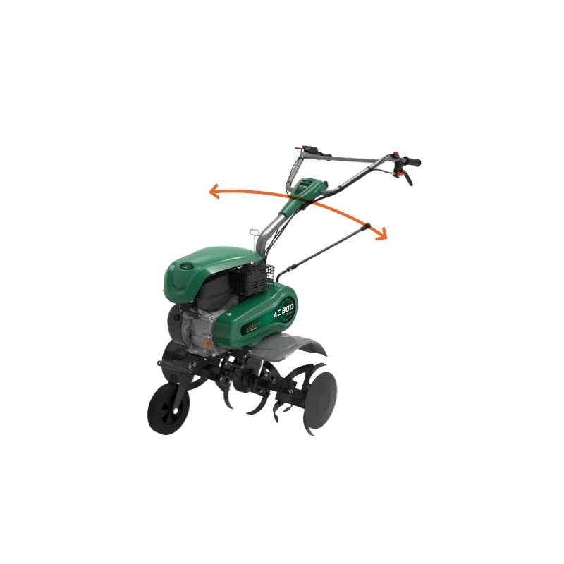 ACTIVE AC 900 motobineuse 196 cc largeur de travail 60-90 cm