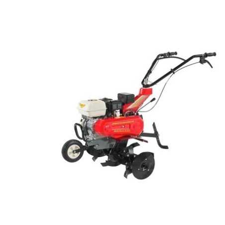 MECCANICA BENASSI RL350 rotary tiller with LONCIN G200F 5.6 HP petrol engine, 85 cm cutter | Newgardenmac.com