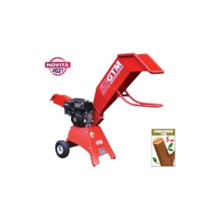 Biochipper GTM GTS 600 G Motor Loncin G 200 F 196 cc 2 Klingen + 1 Gegenklinge | Newgardenmac.com