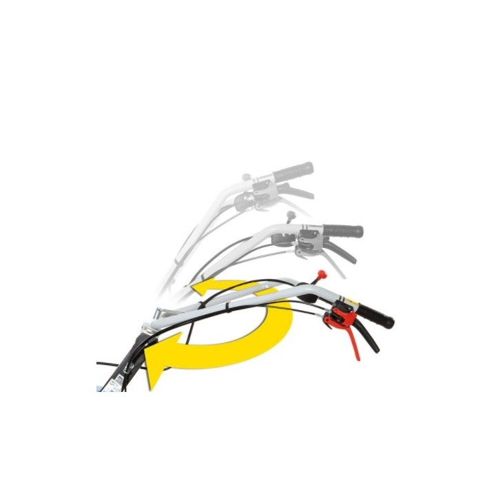 NIBBI 095 S motor EMAK 182 cc rotary tiller 82 cm 2-speed gearbox | Newgardenmac.com