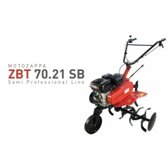 Motozappa ZBT 70.21 SB ZANETTI 208 cc a benzina filtro aria 3 stadi SNORKEL | Newgardenmac.com