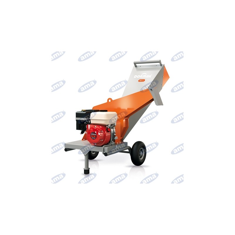 AMA Dormak 79939 SH75 4.1KW 2-blade 2.8MQ/H Honda wood chipper shredder