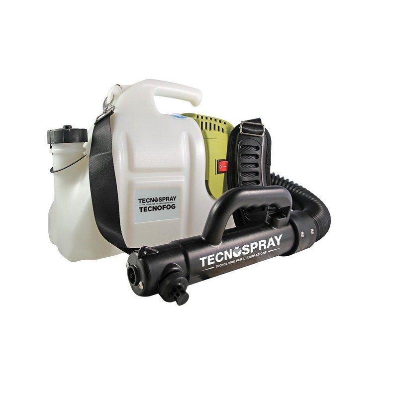 Nebulizzatore TECNOSPRAY TECNOFOG motore 8000W capacita' 6 L gittata 4-5 m