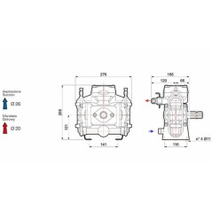 COMET BP60K Niederdruck-Membranpumpe für die Bewässerung 91069 | Newgardenmac.com