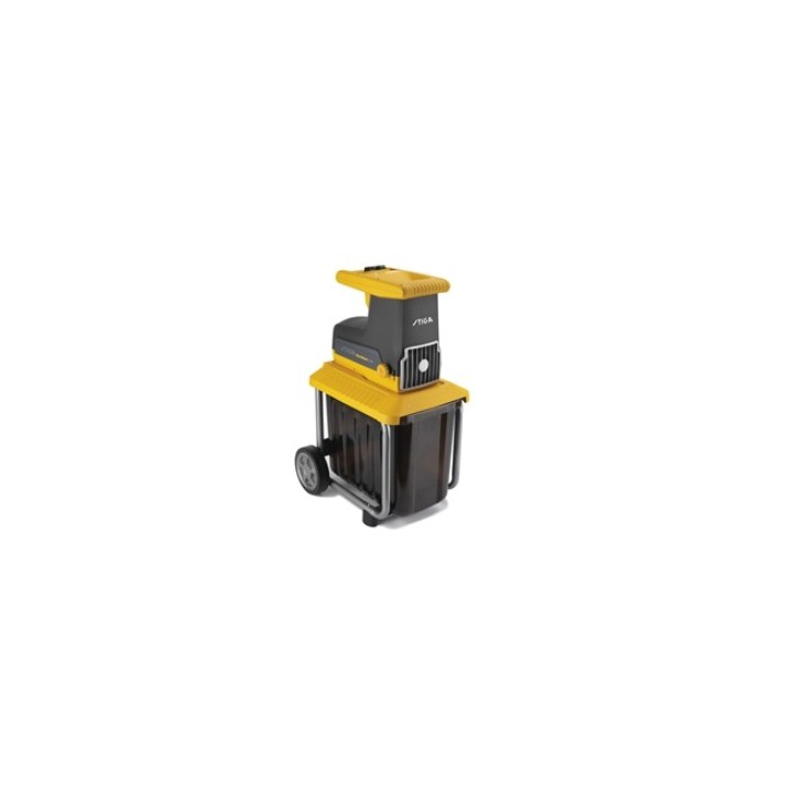 STIGA BIO SILENT 2500 2500 W broyeur électrique 8 dents rouleau 60 Lt sac | Newgardenmac.com
