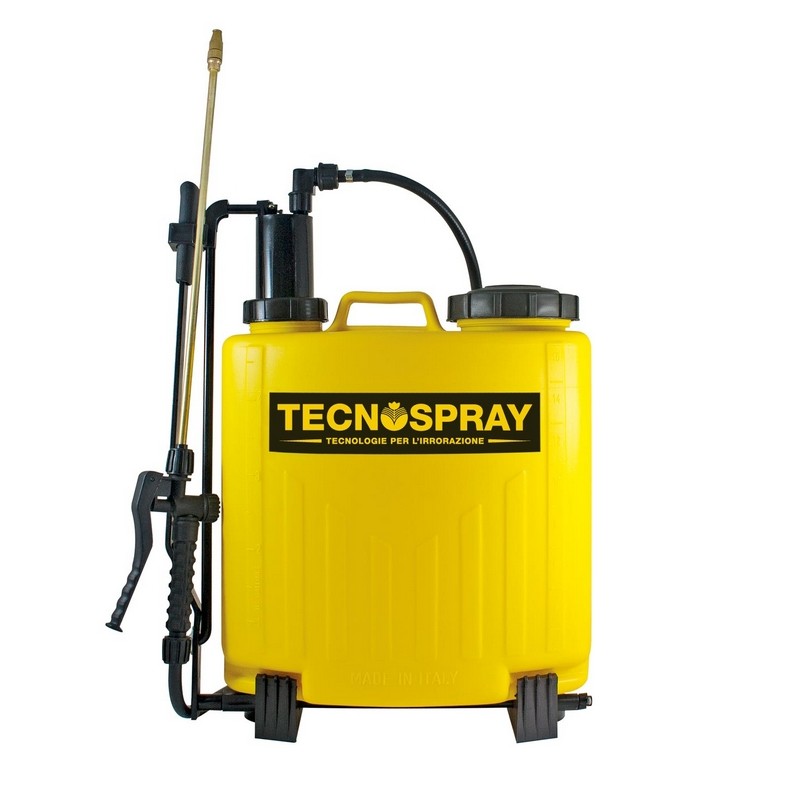 Pulverizador de mochila TECNOSPRAY Z14/680 con lanza MASTER capacidad 14 L 1,20 m manguera