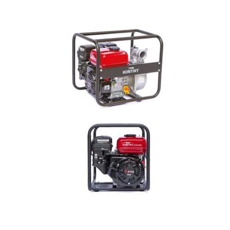 KONTIKY self-priming pump R210 4-stroke 212cc petrol engine | Newgardenmac.com