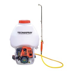 Pulvérisateur à dos TECNOSPRAY SP25 25 cc moteur 2T capacité 25 L | Newgardenmac.com