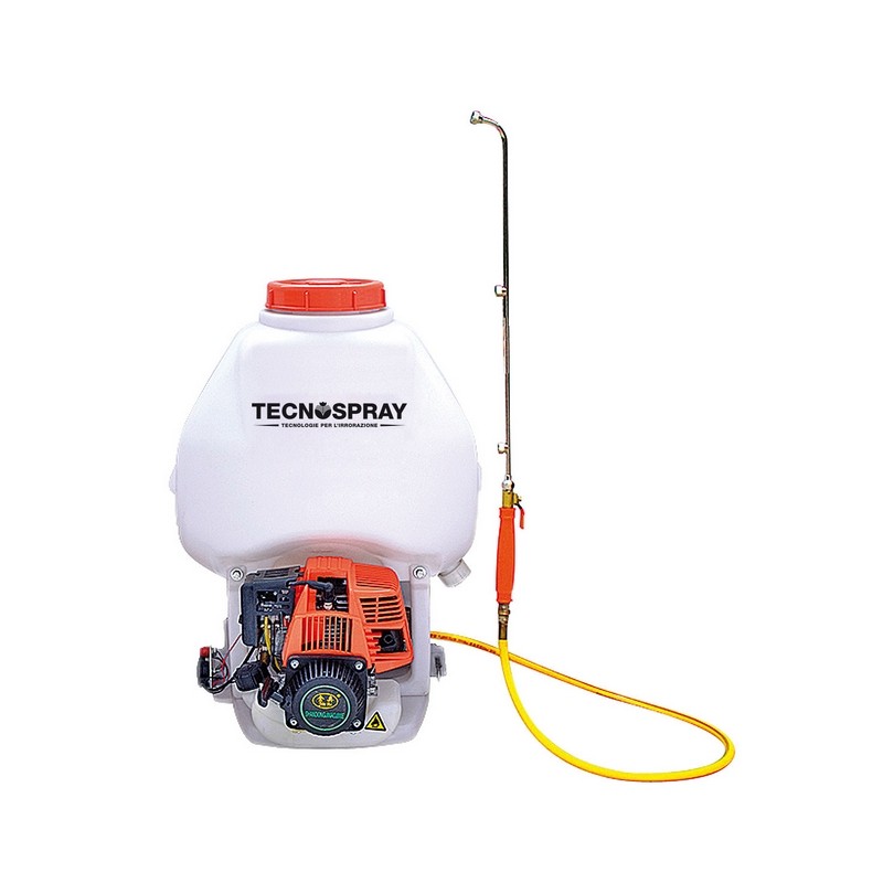 Pulverizador de mochila TECNOSPRAY SP25 Motor 2T 25 cc Capacidad 25 L