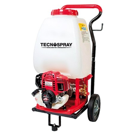 Bomba pulverizadora TECNOSPRAY W25H motor Honda GX25 25 L bomba 35 bar | Newgardenmac.com