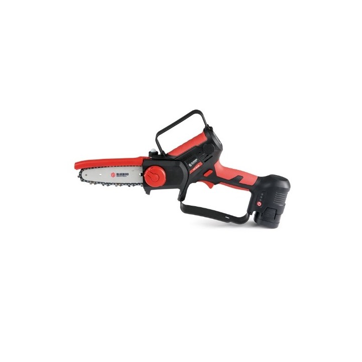 Potatore a batteria BLUE BIRD CS 22-06 2.5 Ah barra 12 cm pompa olio manuale | Newgardenmac.com