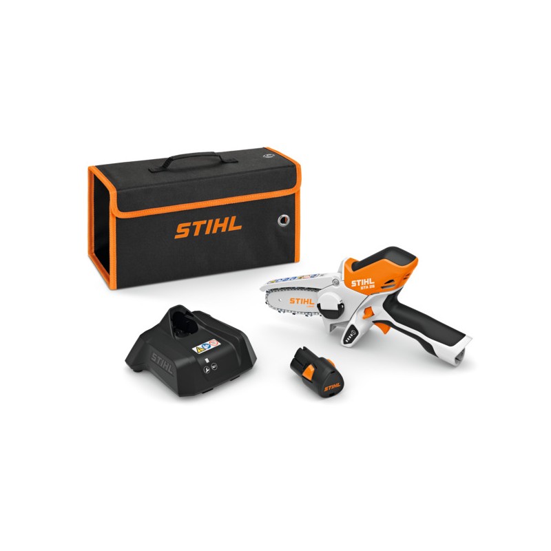 STIHL GTA26 10.8V élagueuse sans fil 10 cm barre PM3 1/4 chaîne