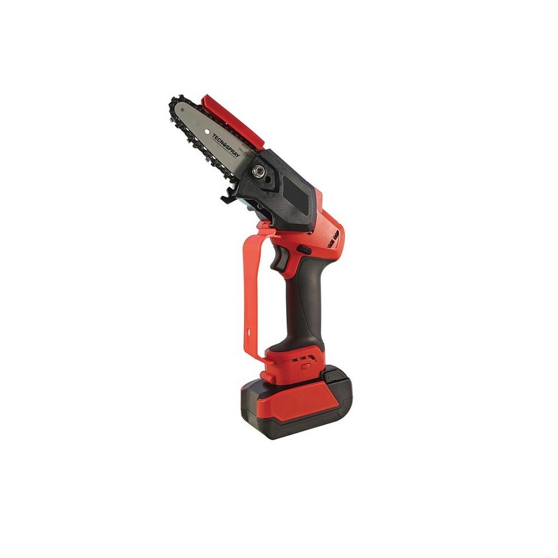 Battery-powered electronic pruner TECNOSPRAY P3 with 3 batteries and charger