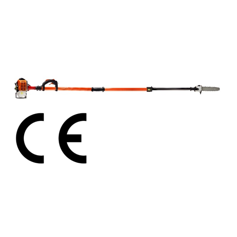 Telescopic Petrol Pruner with engine 54.100.0403 25,4cc euro 5 PRO TOP