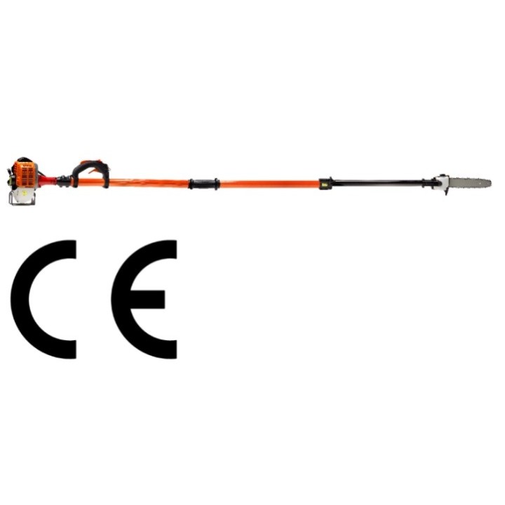 Potatore telescopico a scoppio miscela motore 25cc euro 5 PROTOP telescopico allungabile 2.8 - 3.9 mt | Newgardenmac.com