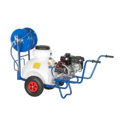 Carrello per irrorazione 70L con gruppo elettropompa GP12V motore 12V +batteria