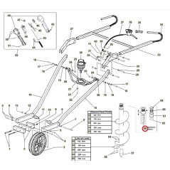 Prolunga punta trivella 270 mm ORIGINALE ACTIVE trivella t152 - tdu 155 020955 | Newgardenmac.com