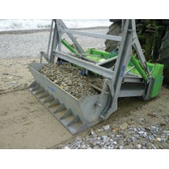 Limpiaplayas SCAM BIG MARLIN tractor remolcado profundidad de trabajo 0-20cm | Newgardenmac.com