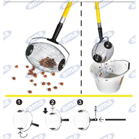 ROTORACC extra kleiner Objektsammler Ã¸ 8/15mm AUSTRALIAN Ã¸ innen 155mm