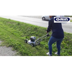 GRIN BM46 82V Briggs 46cm cordless lawnmower with battery and charger | Newgardenmac.com